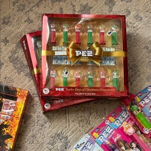 PEZ Twelve Days of Christmas Ornaments Set